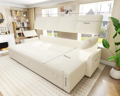Vanacc Sleeper Sofa, 110 Inch Oversize thumb #2