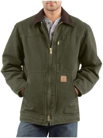 Carhartt Men's Sherpa Lined Sandstone Ridge Jacket