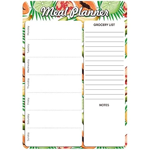 Magnetic Meal Planner and Grocery List Cover