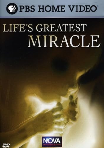 NOVA Life's Greatest Miracle DVD cover showing a stylized image of a human form and the title.