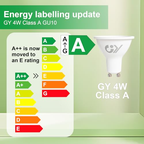 Ampoule GU10 Led efficacité énergétique 4W grand angle 110° - 3