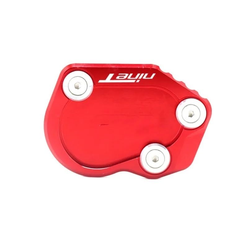 Extension béquille latérale R Nine T 2014-2016 en alliage robuste avec plaque de support moto