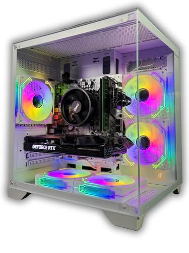 PC Gamer com AMD Ryzen 5 5500 e GeForce RTX 3060 de 12GB