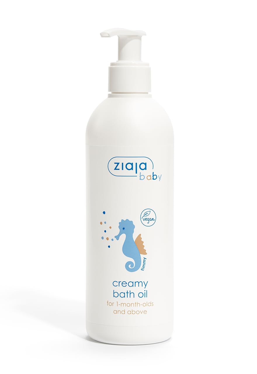 Ziaja Aceite Cremoso De Baño Hipoalergénico Para Bebé +1 Meses 300 ml