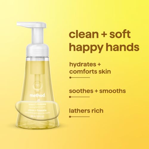 Method Foaming Hand Wash, Lemon + Freesia, 10 fl oz, 3 pack - image 5