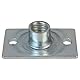 ALPIDEX 100 Spezial Einschlagmuttern M10 DIN EN 12572-2-2017 Stahl verzinkt PROFESSIONAL Anschraubmuttern