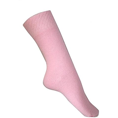 Ladies/Girls Cotton Rich Pastel Sport Socks UK 4-6 Eur 37-40 (3 Pair Pack) Cover