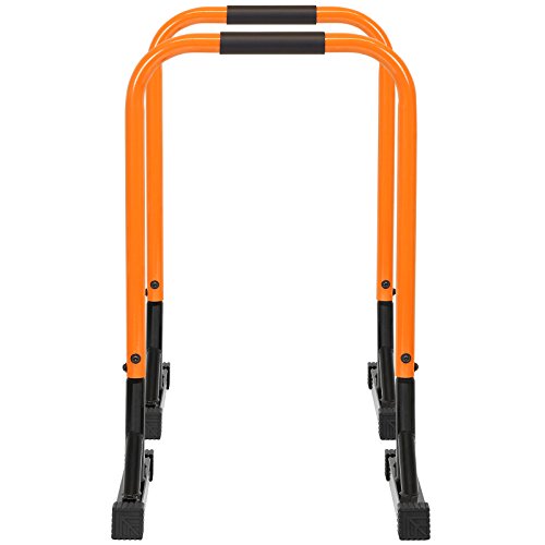 Mirafit Dip Bars Pull/Push Up Gymnastics/Calisthenics Tall Parallettes Parallel Bars - Image 4