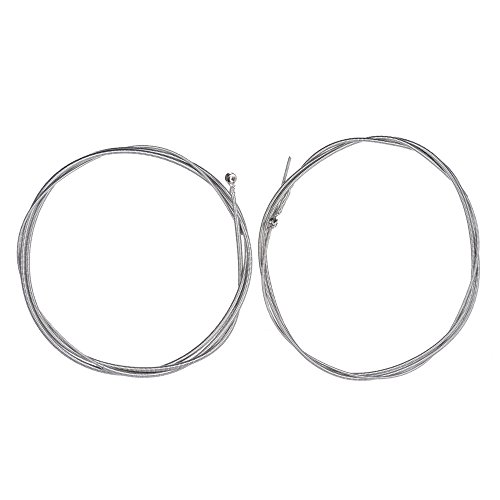 Henniu QB295 Corda de baixo elétrico de 5 cordas 5 pçs/conjunto (0,040-0,125) níquel enrolado hexago