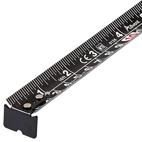 Cinta Métrica Profesional Advent Black Edition 5m x 25mm miniatura 5