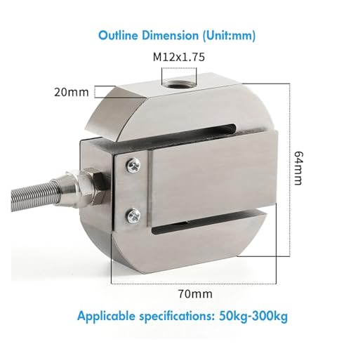 Dynamomètre numérique capteur de force traction et poussée Nero haute précision - 8