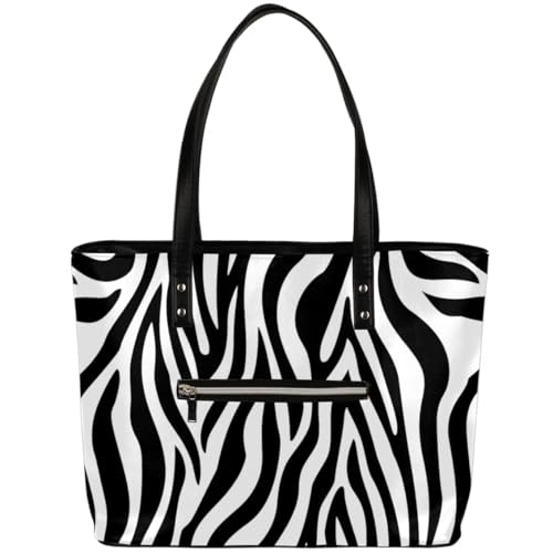 Bolso Tote Grande de Cuero Sintético para Mujer miniatura 4