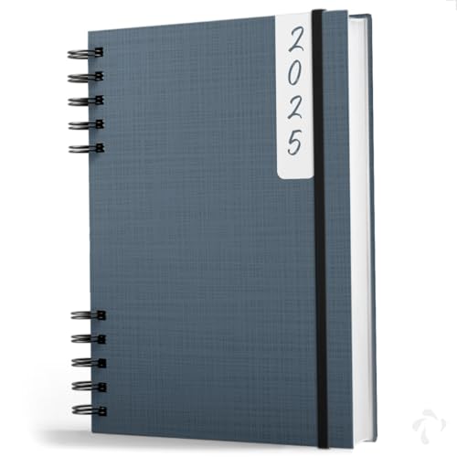 Agenda diária com capa dura