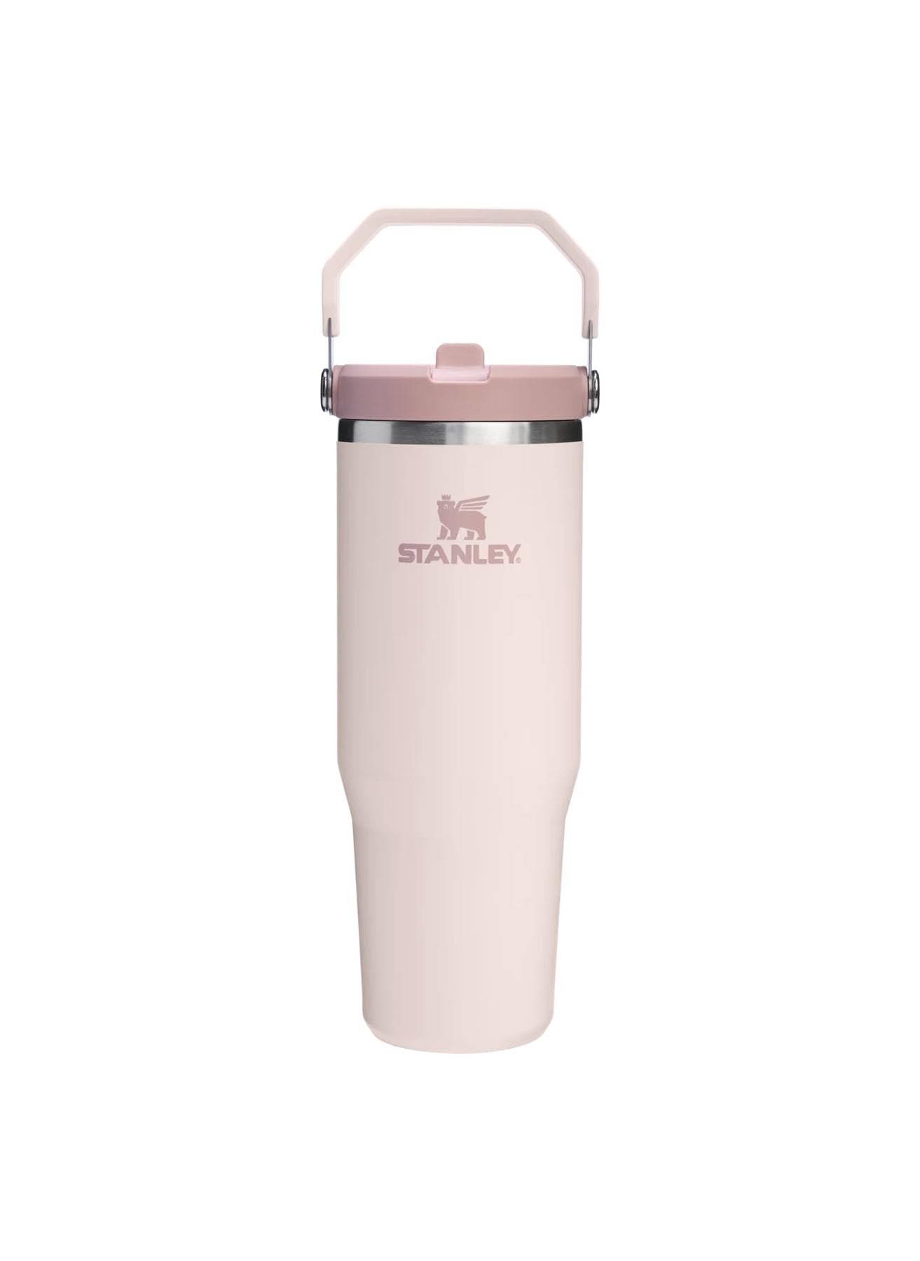 Stanley Ice Flow GO 890ml/30oz Flip Straw Wtr Btl Rose Quartz