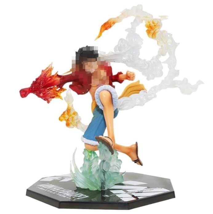 One Piece Anime Luffy Figuras, Juguete Estatua, Anime Modelo, Dibujos Animados Acción, PVC Figuras Coleccionable para Niños Cumpleaños Regalo, Anime Fanáticos
