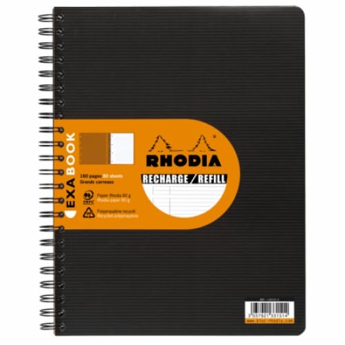 Cahier ligné A4+ 160 pages haut de gamme au papier 80g doux pour un confort d'écriture unique