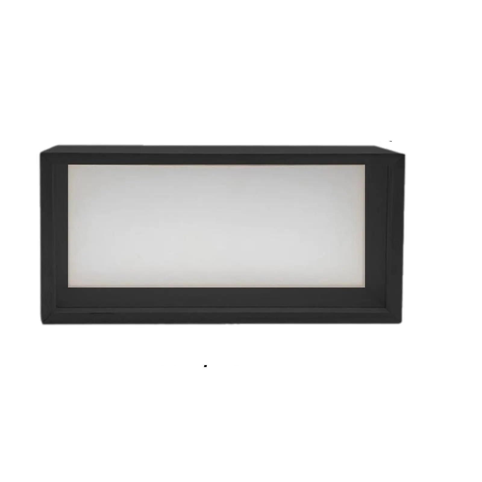 Shadow Box 3Pcs Picture Frame for Dried Flowers Wooden Deep Dried Flower Display Frame for Memorabilia Award Photos Bouquet(C)