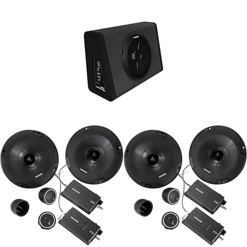 KICKER 11PT250 Powered Sub Enclosure & (2) 46CSS674 6.75