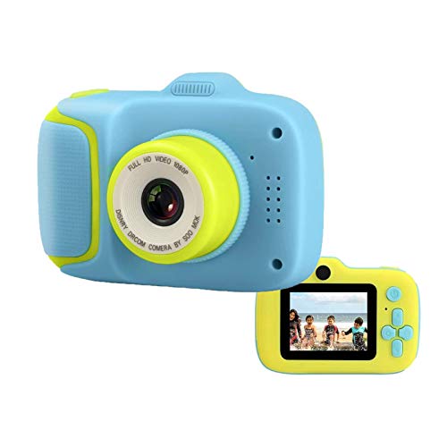 Kinderkamera, 2,0-Zoll-Mini-HD-Wiederaufladbare Kinder-Digitalkamera-Video-Camcorder, 1080p-Video-Recorder Lanyard