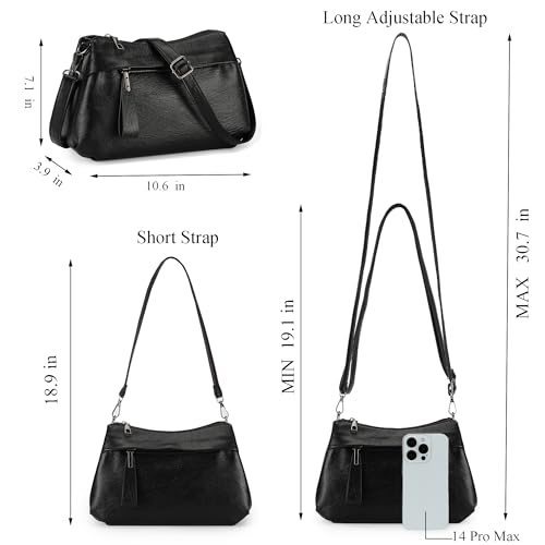 Crossbody Bags for Women Trendy Purses for Women Vegan Leather Purses2