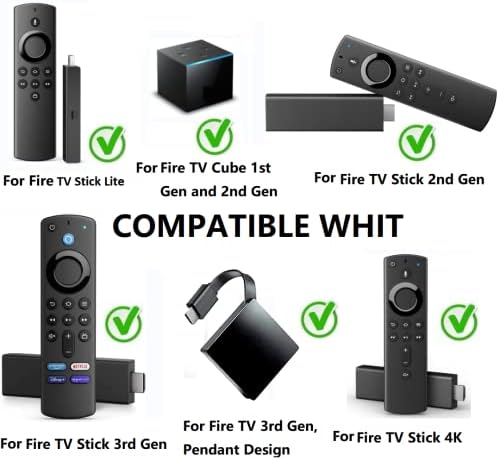 Replacement Voice Remote L5B83G(3rd Gen) with TV Controls fit for Fire TV Stick /4K/Max/Lite/Cube