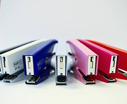 Rapesco 1267 SP-64 niettang (type 64 6/4 mm & 21/4 mm nietjes) achterlaadmechanisme chroom zwart - Image 5