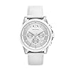 Armani Exchange Men’s Chronograph Dress Watch With Leather, Steel or Silicone Band