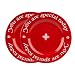Waechtersbach 4251271903 Special Today Plates, Giftboxed, Set of 2, Red