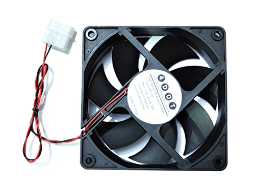 Image of Fourdot 120mm 5Inch Axial Cabinet Cooling Fan 12V Model-12025 (2000RPM Silent Fan with Motherboard Connector)