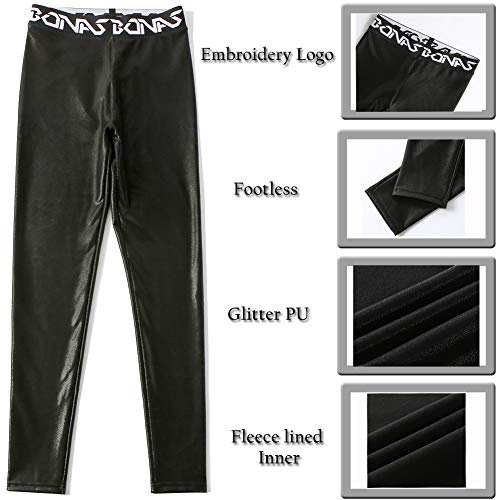 Buy Leather Leggings Fleece Line Super Comfy Warm Pleather Leggings