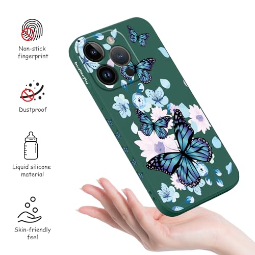 Coque iPhone 15 Pro antichoc avec doublure en microfibre douce premium LEECG - 4