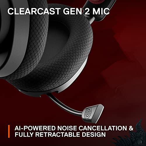 Image of SteelSeries Arctis Nova 7 Wireless Multi-Platform Gaming Headset - Diablo IV Edition Dual 2.4 GHz & Bluetooth 38 HR Fast Charge Battery Free In-Game Item - PC, PS, Mac, Mobile, Switch
