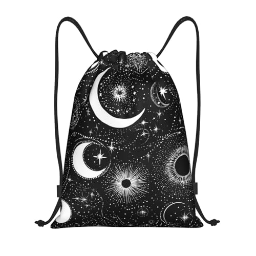 Gothic Bat Drawstring Backpack,Goth Drawstring Bag Cute Beach Sack Bags For Gym Shopping Beach Sport Yoga