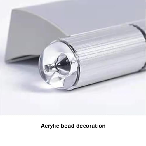 Lámpara de espejo para baño LED regulable de aluminio plata 50cm 4