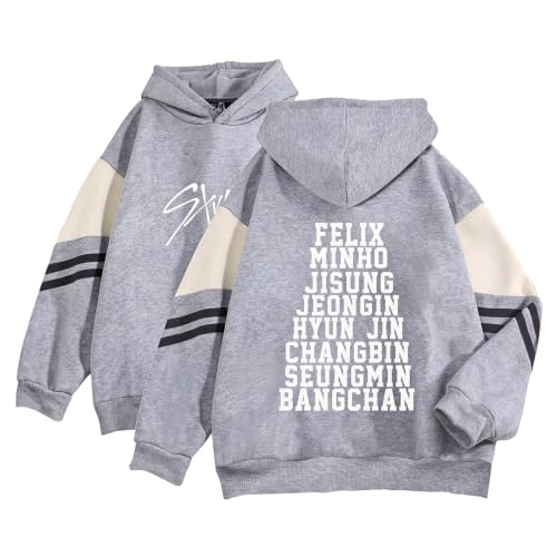 Image of JUNG KOOK SKZ Hoodie Felix Hyunjin Bangchan New Album Star Concert Sweater Support Sweatshirt Shirt Skz Merch for Women