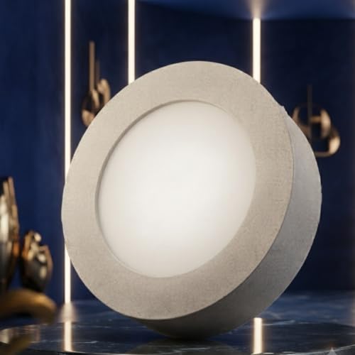 Image of Instapower Ceiling Light Ultra Slim Round LED Downlight 2-Year Warranty (15W Surface-AL Natural White)