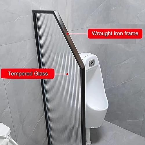 Urinal Partition, Wall Mounted Men's Urinal Privacy Screen, Urinal Baffle Public Toilet, Sool/Public Place Urinal Partition (Size : 1PCS)