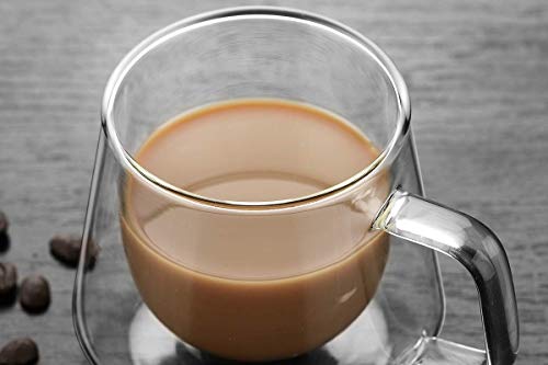 Victory-eu - Tazza da caffè termo-isolata, 200 ml