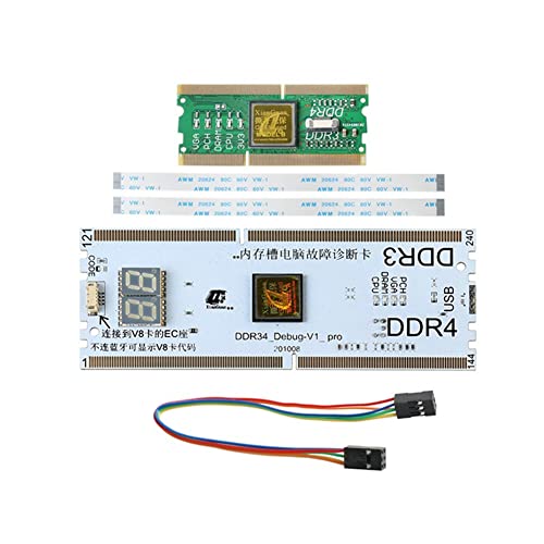 Carte de diagnostic DDR3 DDR4 pour réparation de carte mère PC portable