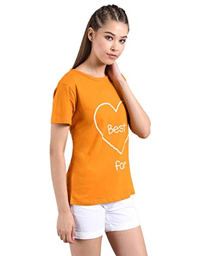 Image of KOTTY Women's Solid Regular Fit T-Shirt
