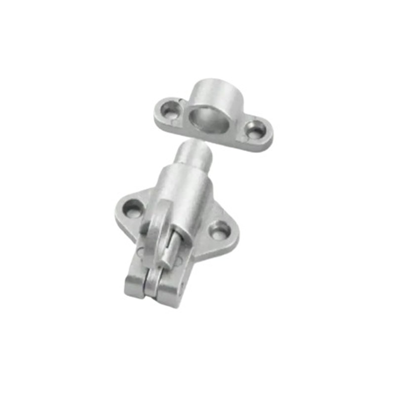 Pestillo de cierre perno resorte automático, aleación aluminio sólido, for ventanas correderas, puertas madera, 1 ud(1pc sliver)