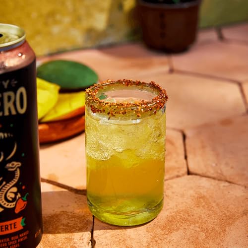 Image of Thirsty Vaquero, Mango Habanero Flavored soda (Mango Muerte), Mexican-inspired soda, Real Fruit Juice & Savory Spices, Made with Organic Agave, Low Calorie, Natural Juice, 16 oz Cans, 12-Pack