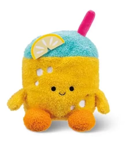 Generic BumBumz 7.5"" Plush Kellytoy Liz The Lemonade Poolside Series 2024, Yellow, 86754309