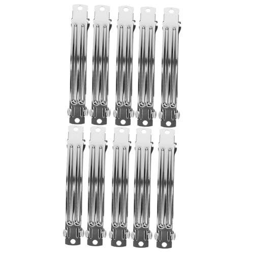 EPIGEIST 10個弾簧クリップ 手作りヘアアクセサリー 子供と女性向け おしゃ