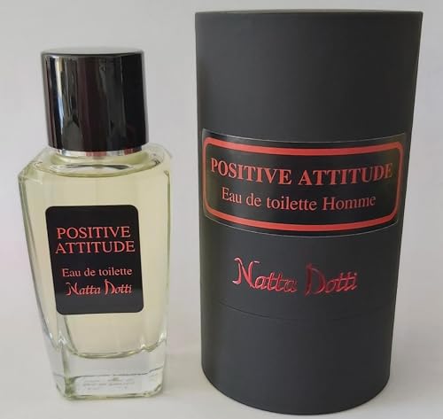 Parfum boisé homme POSITIVE ATTITUDE de NATTA DOTTI idéal pour le bureau et les soirées
