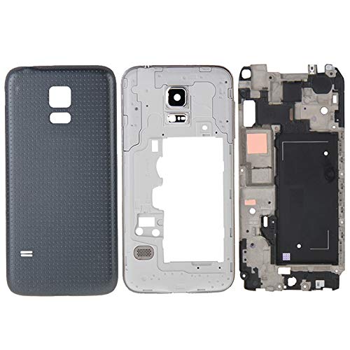Bjhengxing Coque de protection totale for Samsung Galaxy Alpha ， Solide et robuste B (Cache de cadre LCD for boîtier frontal + Cadre de cache-lunette Plaque arrière for panneau de lentille de protecti