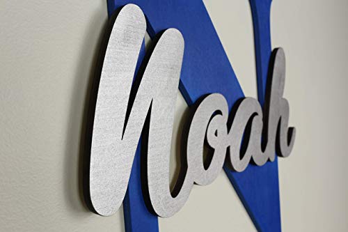 Large Personalized Nursery Wall Decor, Wood Letter, Name Sign For Boys And Girls #TOP1