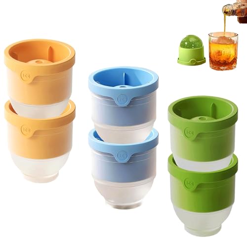 Vaso plegable para cubitos de hielo con molde portátil miniatura 1