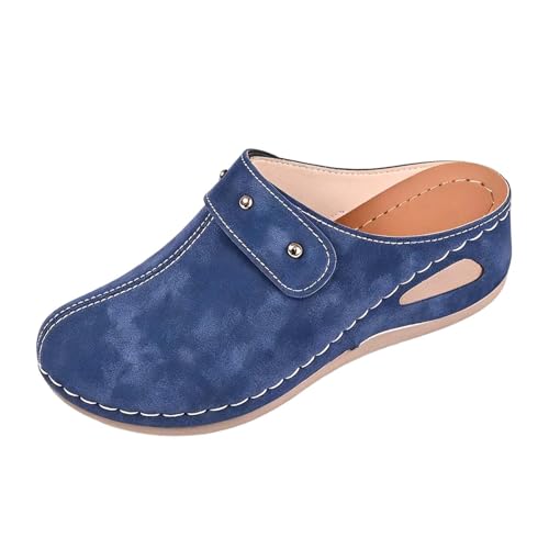 Baskets et sport pantoufles respirantes sabots femmes en cuir souple de plage
