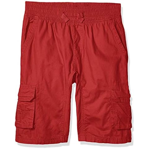 Southpole Boys' Belted Mini Canvas Cargo Shorts in Cover
